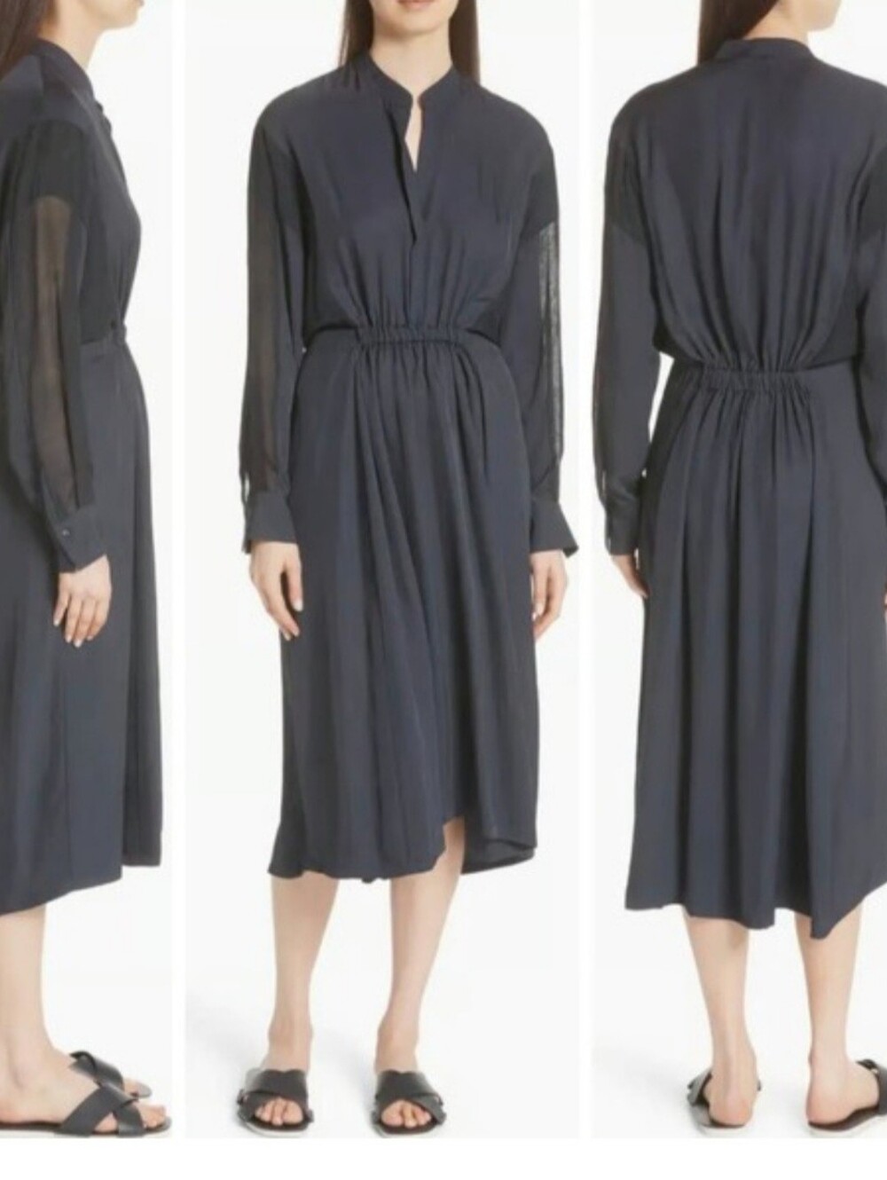 Vince Gorgeous 100% Silk Dress NWOT